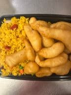 Best Sweet & Sour Chicken (Combo Platter)甜酸鸡 in Spring Hill, FL