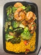 Best Shrimp with Broccoli (Combo Platter)芥兰虾 in Spring Hill, FL